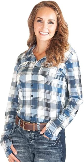 Cowgirl Tuff Western Shirt Womens L/S 