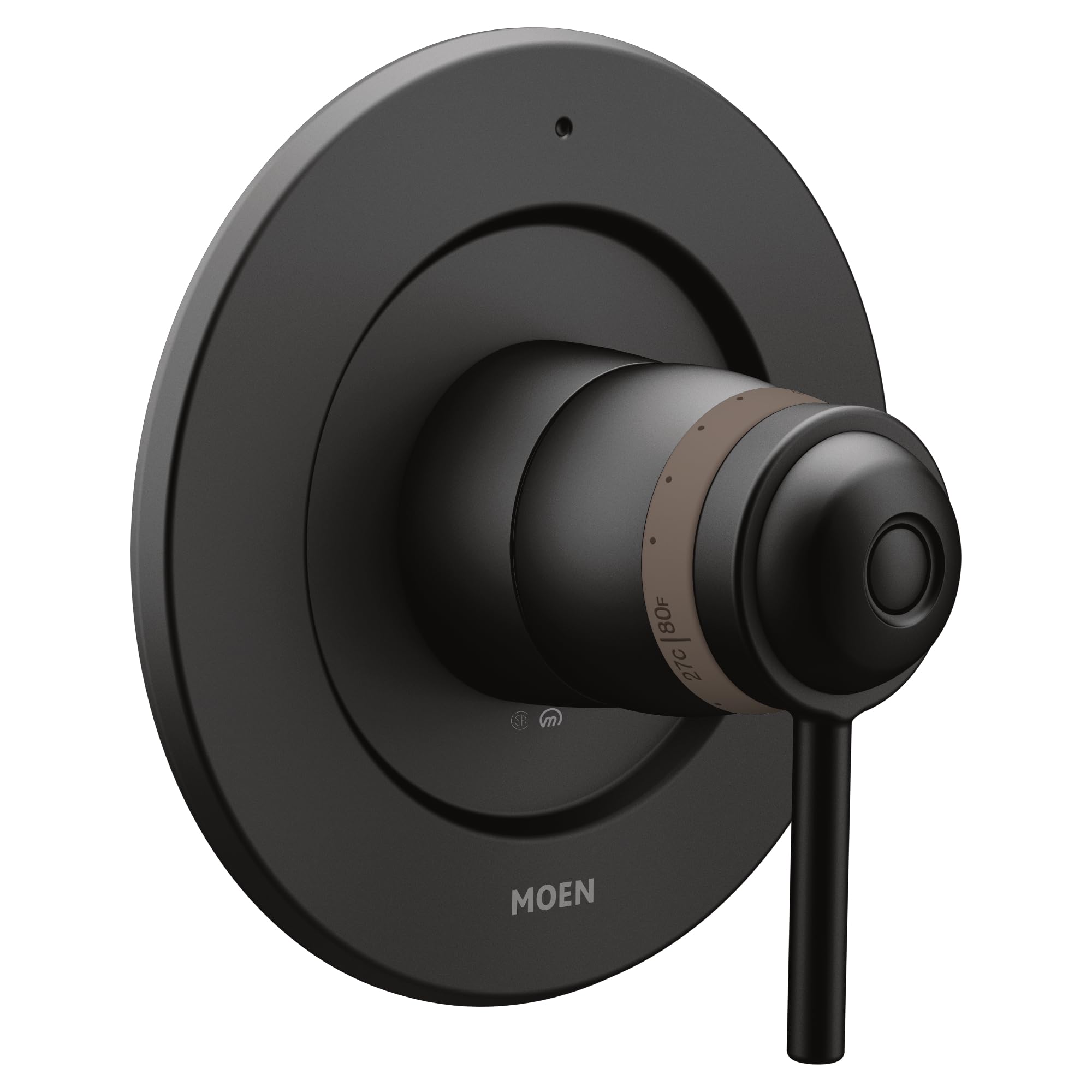Moen Align Matte Black ExactTemp Thermostatic Valve Shower Trim