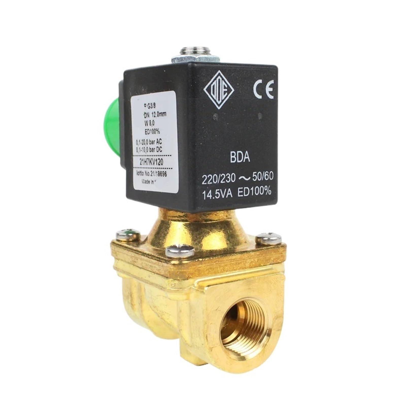 WQGQPXOB 21H7KV120 21H8KV120 21H9KV180 DN15 1/2 DN20 Normally Closed 12V 220V 24V 110V(220vac)