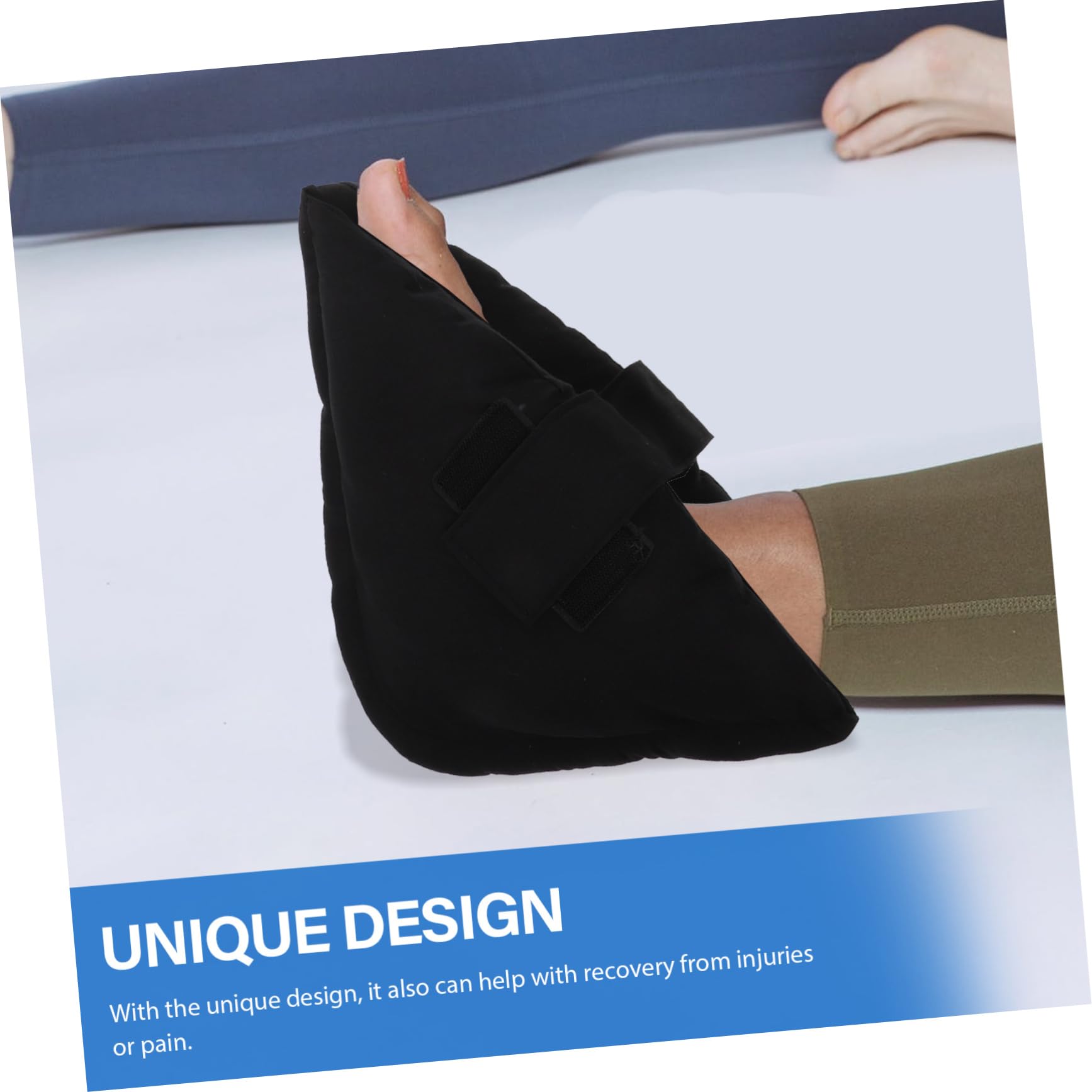 MAGICLULU Cuscino per Talloni Cellulosa e Tc Protettore per Piedi Comodo per Uso Domestico e Ospedale Piaghe da Decubito Lavabile in Lavatrice