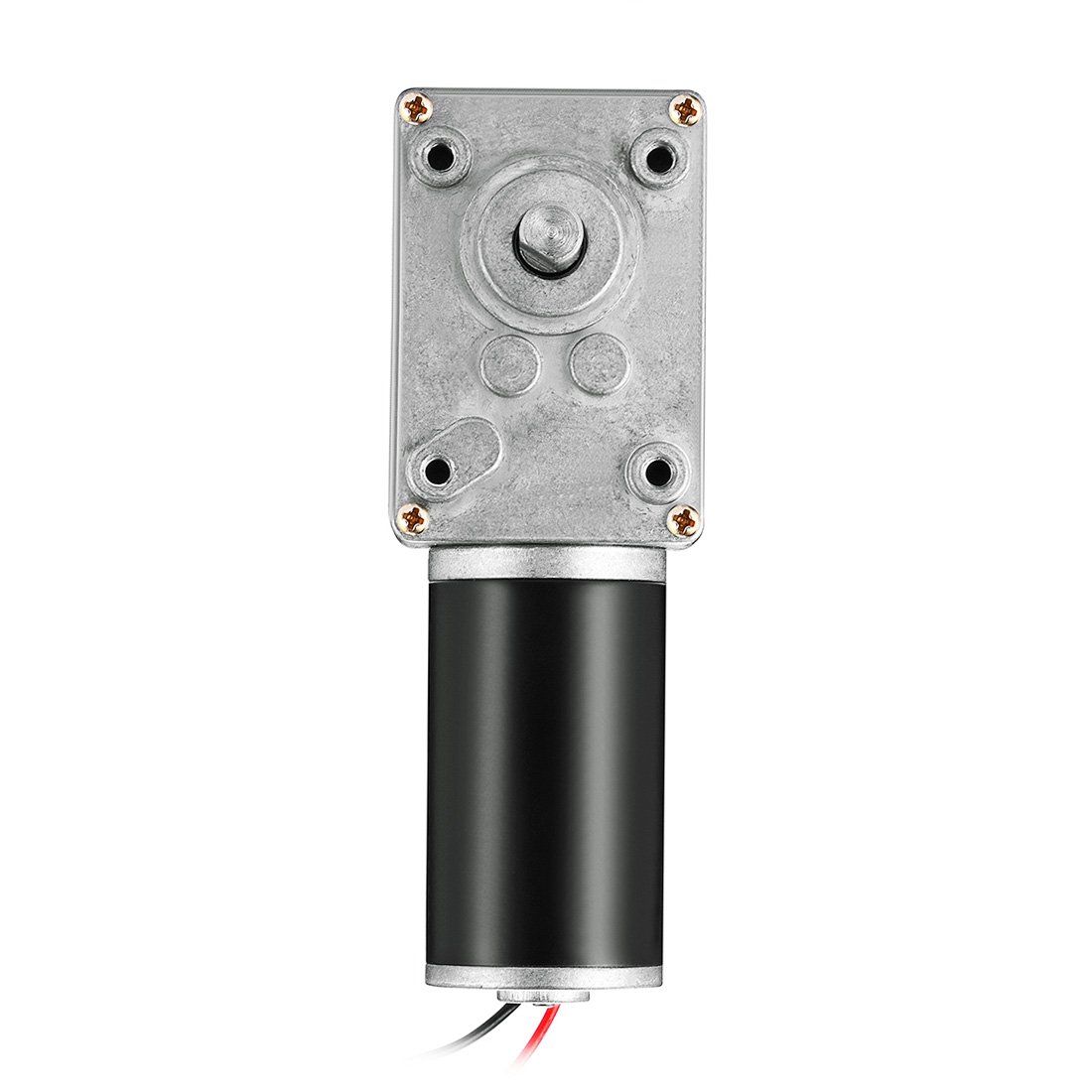 370WG DC Worm Gear Motor – 6V 30RPM Self-Locking Reversible Electric Motor With D-Shaft
