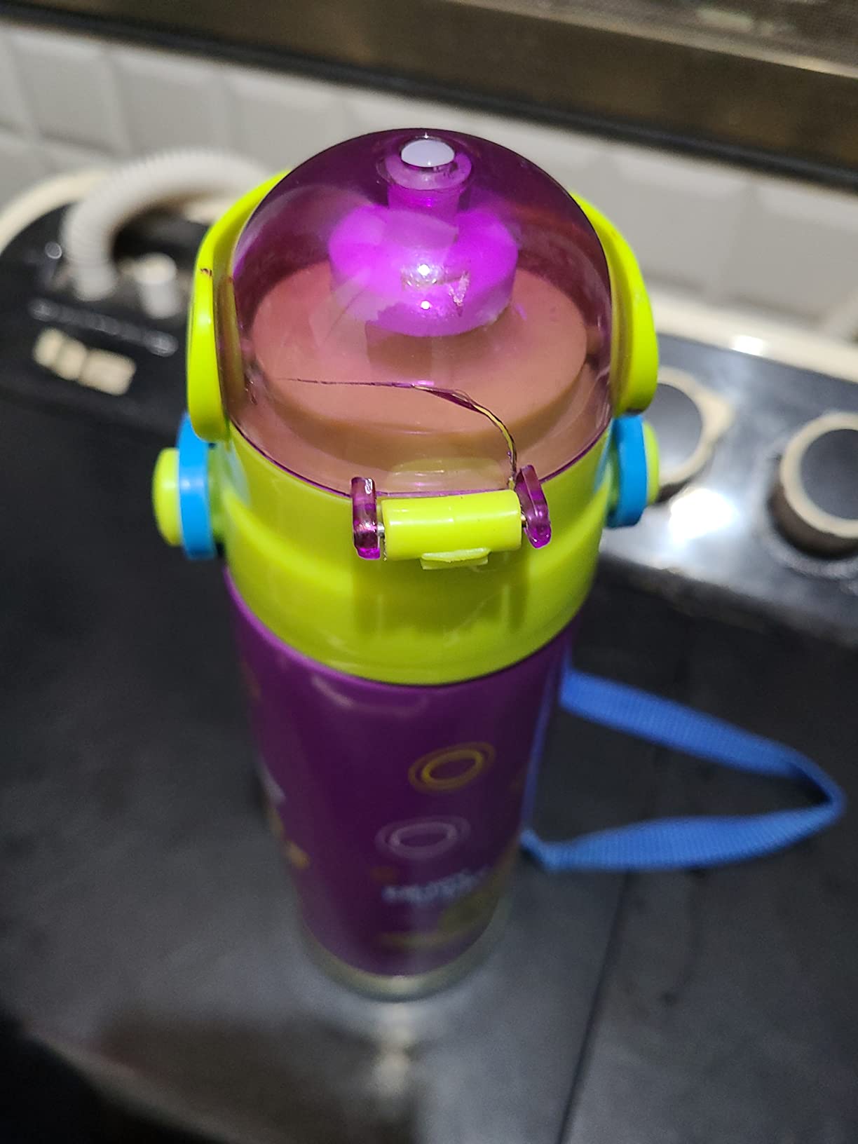 Milton Kidzy 650 Thermosteel Sipper Hot and Cold Water bottle, 550 ml