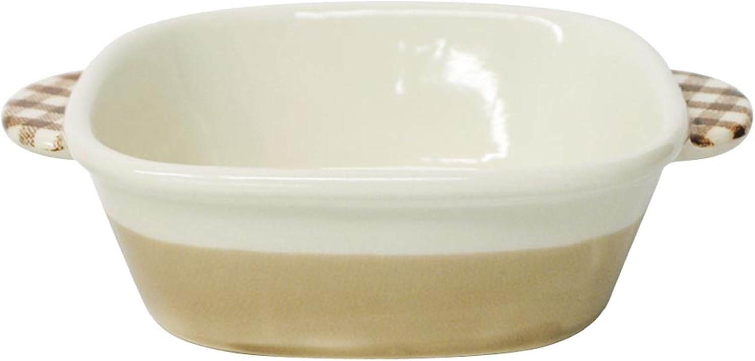 oven/microwave safe Chaque Jour (syakuzyu-ru) Baking Dishes Square Brown 22801