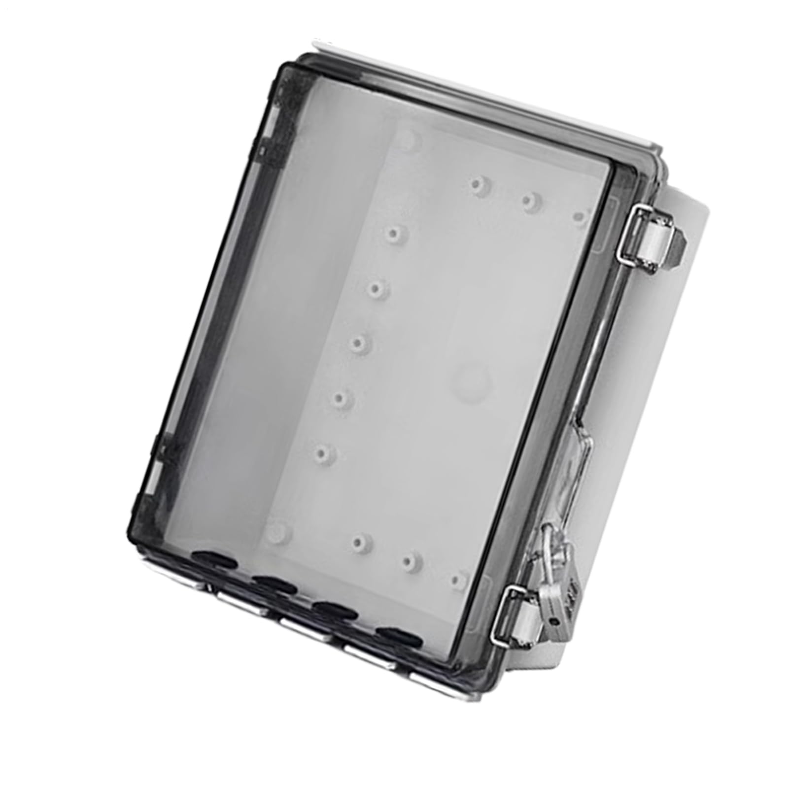 Scatola Di Giunzione Elettrica | Scatola Progetto con Coperchio Trasparente - Antipolvere con Serratura per Elettronica Casa Progetti Elettrici Sicurezza Esterna