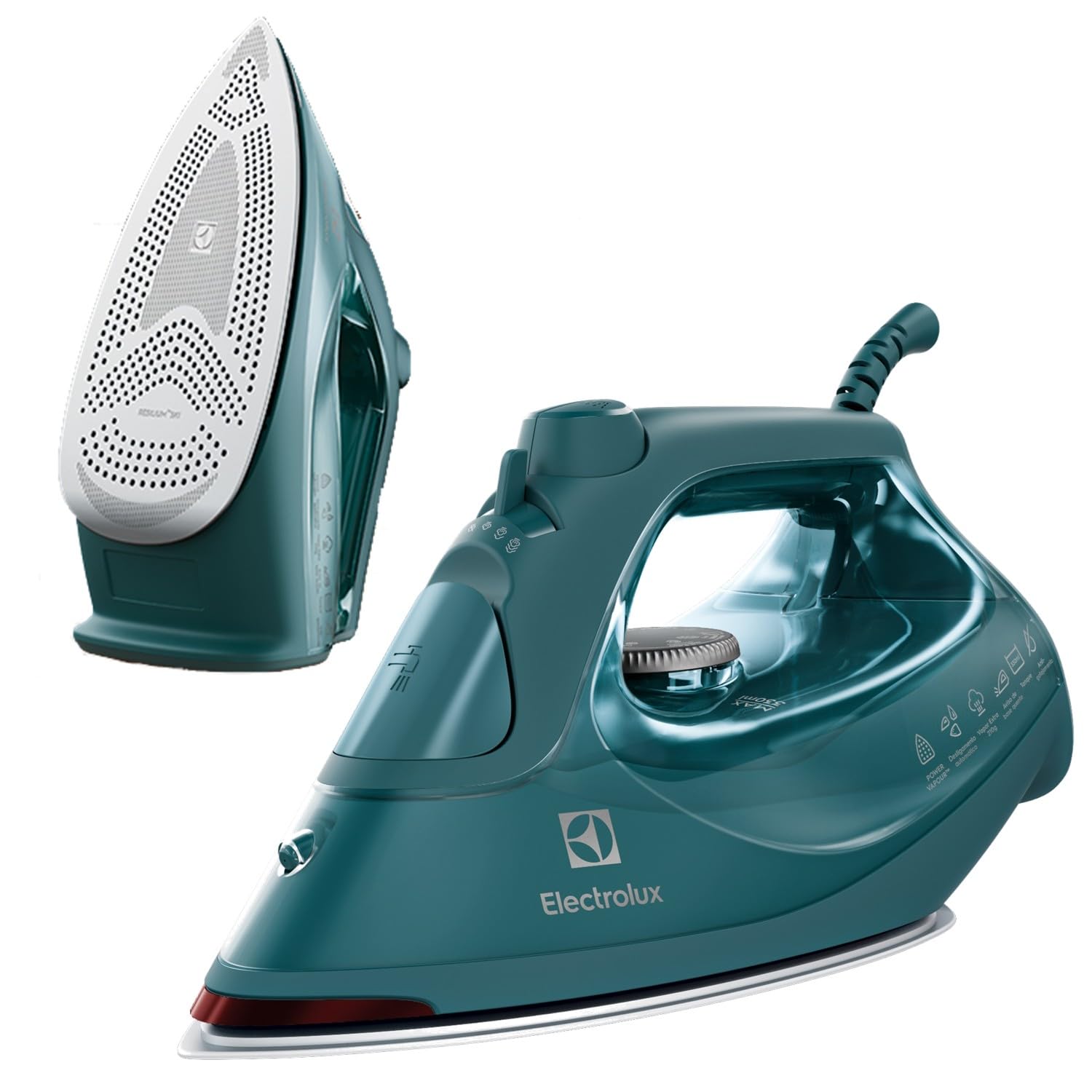 Electrolux Ferro de Passar Roupa extra antiaderente base ceramica desligamento automatico