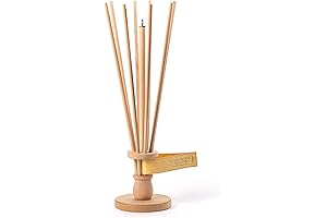 Elegant Wood Bag Dryer for Better Kitchen Organization - Foldable Plastic Bag Drying Rack