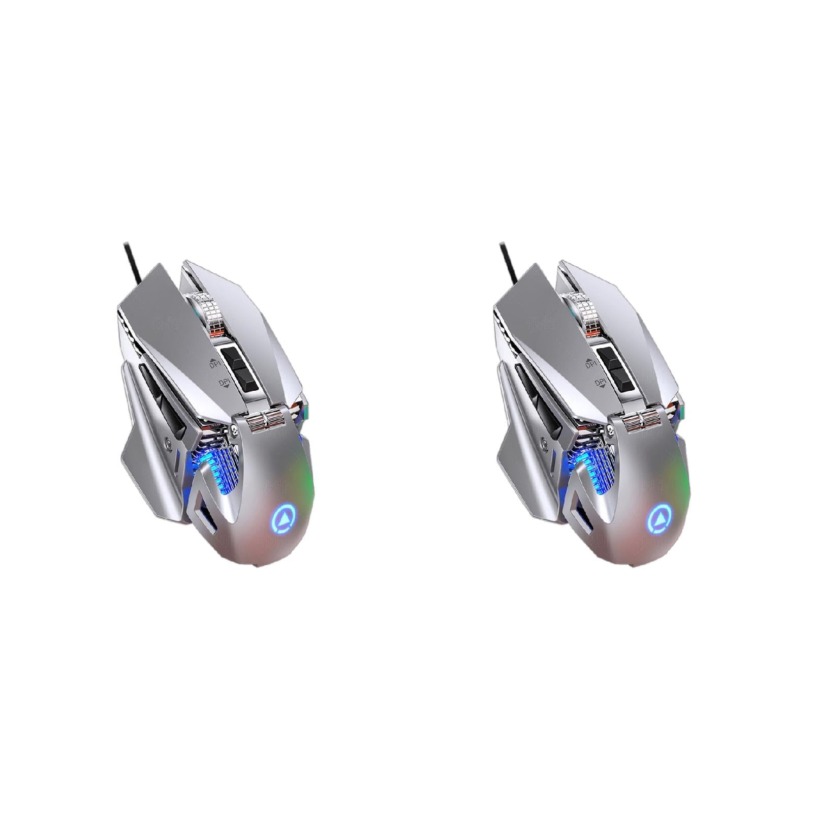 Ratón hámster programable de 6400 DPI con carga USB tipo C y luces RGB para tus mejores partidas 5
