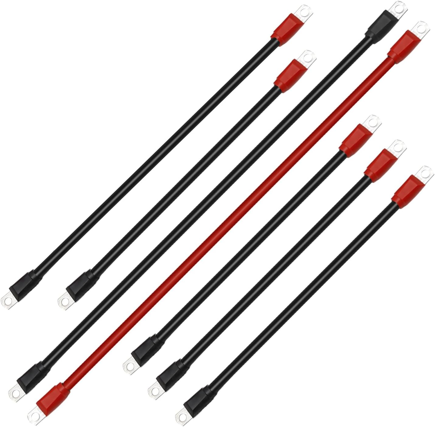 E-Z-Go Marathon Golf Cart Battery Cable Set - 5 Piece 36V 1986-1994 Replacement