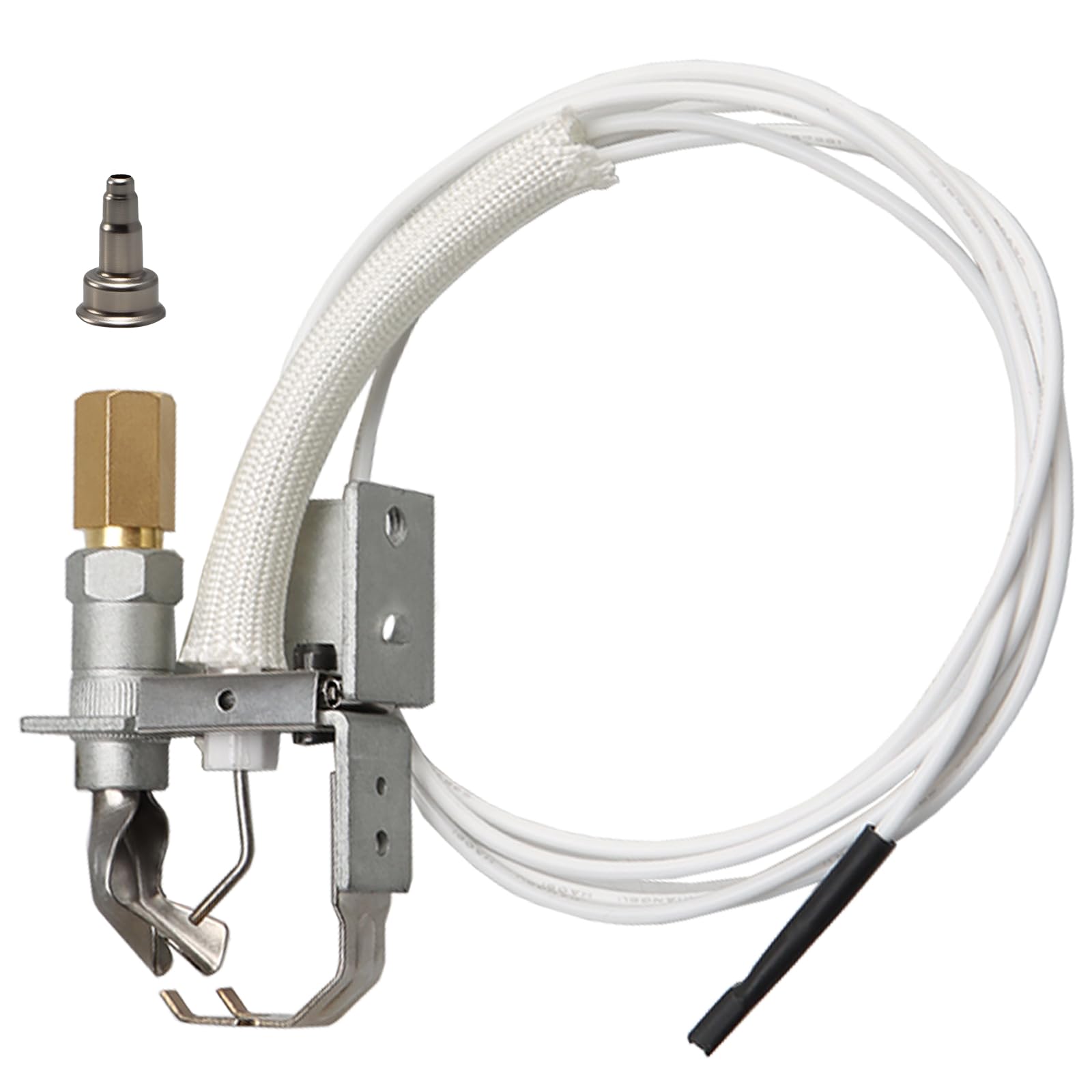 Pilot Natural/Propane Lid Pool Heater Pilot Assembly Compatible with Raypak Pilot Pool &amp; Spa Heaters for Raypak Part 106A 206A 266A 336A 405B 406A R403 RP2100 R156A Replace# 002003F