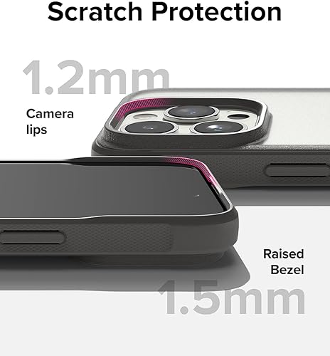 Miniatura 7 de Ringke Fusion Bold No más decoloración Funda compatible con iPhone 15 Pro Max, tecnología antihuellas dactilares que evita manchas grasas,