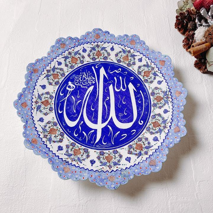 和食器　色絵　カブ形　銘々皿　五客　時代箱　V　8440 和食器 色絵 カブ形 銘々皿 五客 時代箱 V 8440 和食器 色絵