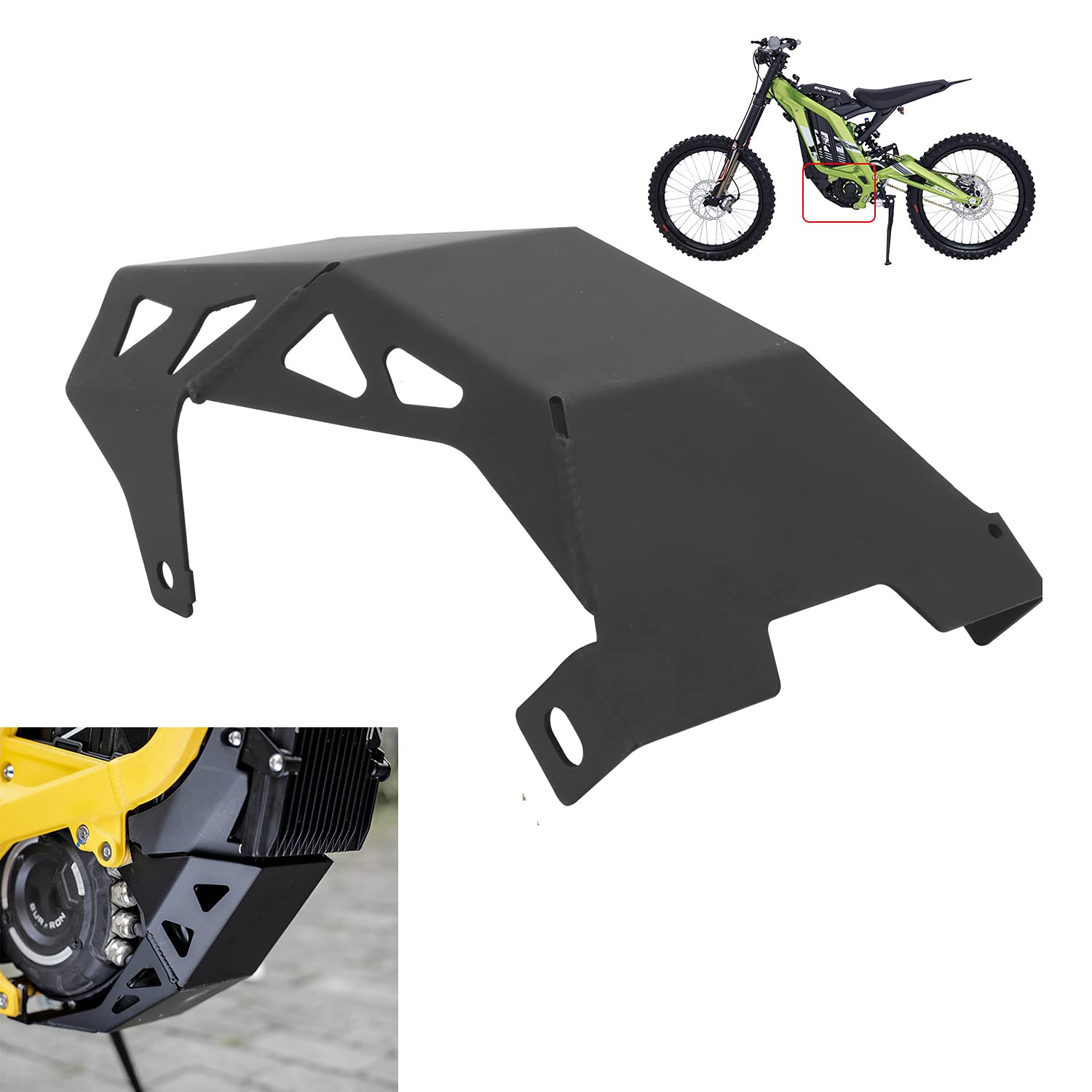 Buy JFG RACING Surron Skid Plate,Dirt Bike Engine Chassis Protection