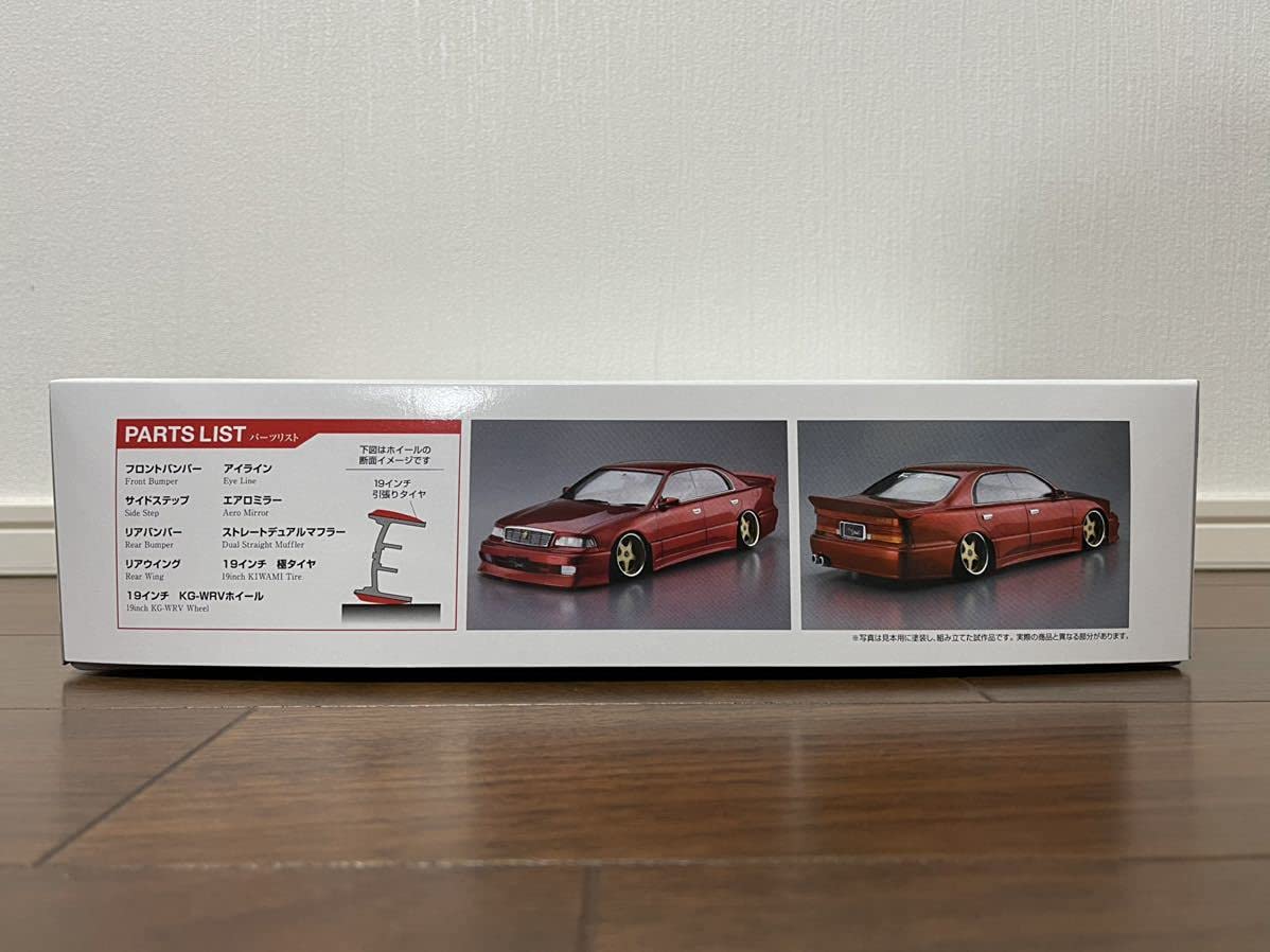 【1/24アオシマ・完成プラモデル】マジェスタ K-BREAK UZS141 1/24 K-BREAK UZS141マジェスタ '91 (トヨタ) - AOSHIMA SCALE