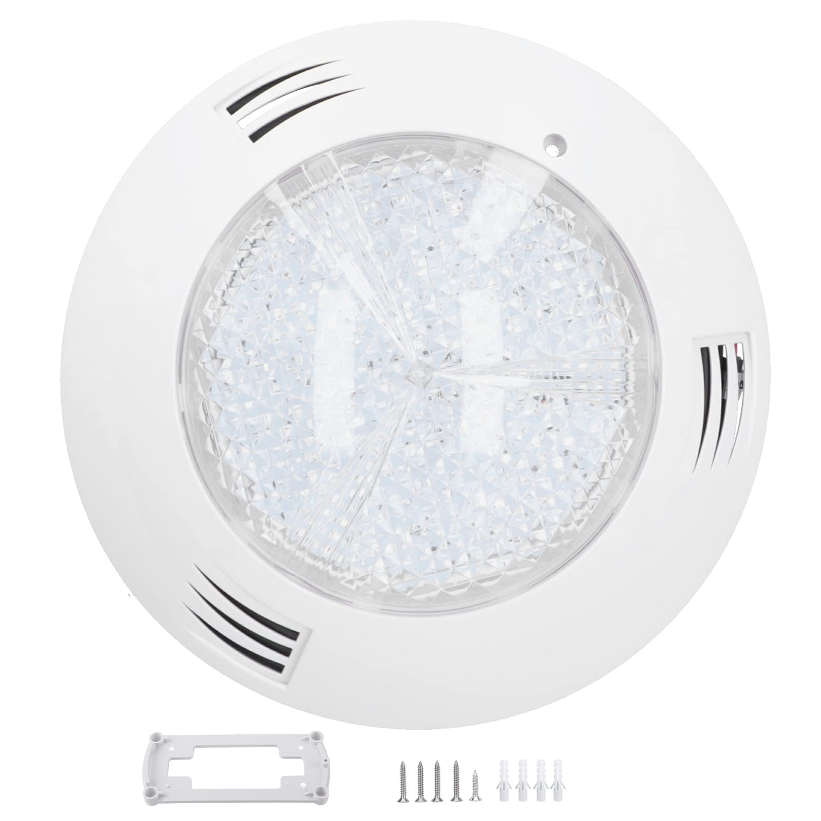 FTVOGUE Schwimmbadleuchte, Wandmontage, Wasserdicht, IP68, Unterwasserleuchte für Aquarium, Hotel, Zuhause (25W)