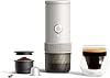 OutIn Mino Portable Electric Espresso Machine, Mini Camping Coffee Maker for Travel, Pocket Sized Coffee Machine Self-Heating with USB-C, Ground Coffee & NS Capsule Adapter For Adventure