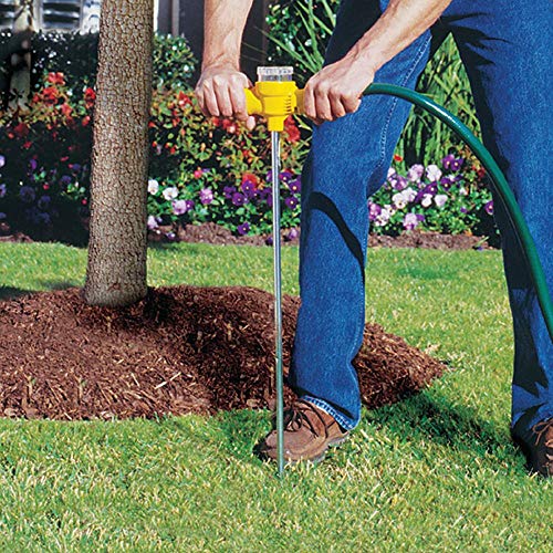 Ross 10233A Economy Model Feeder, Delivers Water & Food Directly To The Root Zone, 1 Unit, Yellow #TOP3