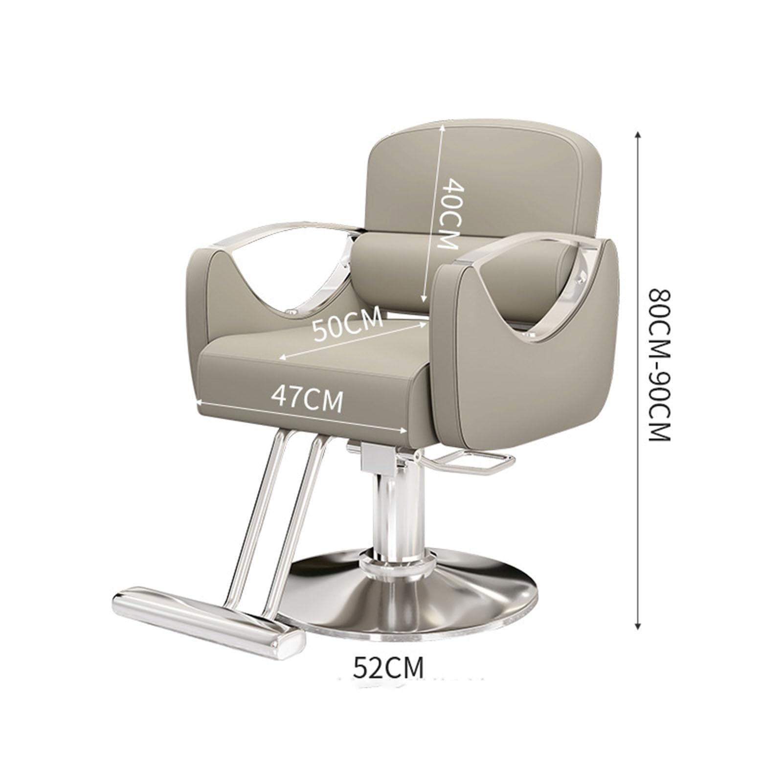 TFDRSEXVD Poltrone per Parrucchiere Poltrona Pompa Idraulica Poltrona Parrucchiere Poltrona Rotante a 360 Gradi, Attrezzatura per Spa e Bellezza,Color d