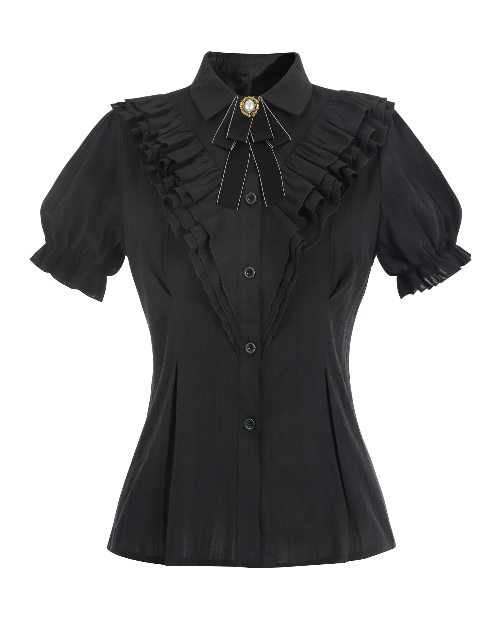 Viktorianische Bluse Vintage Bluse Damen Gothic Shirt Mittelalter Oberteil Damen Renaissance Hemd Gothic Top