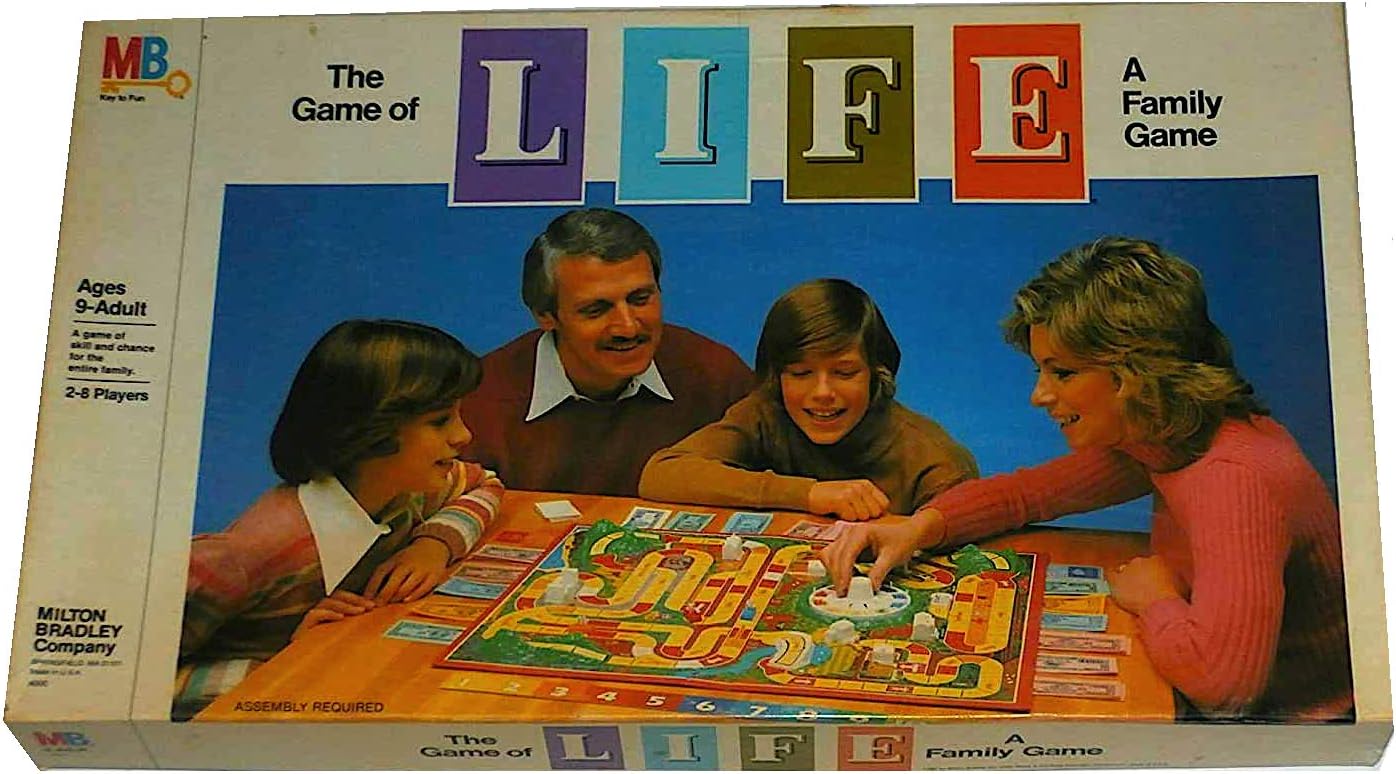 Vintage The Game of Life Family Board Game - 1982 Edition