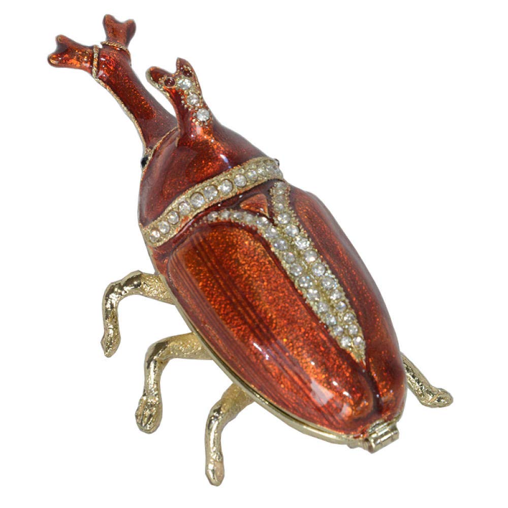 Sculptures insecte en émail, boîte de rangement chic pour décor maison haut de gamme