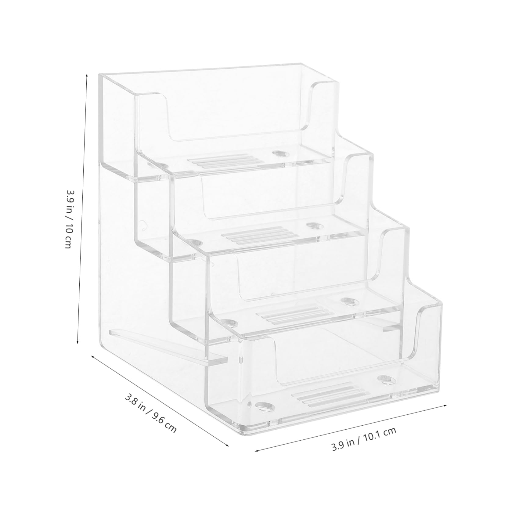 Operitacx 5stücke Business Cards Storage Box Transparente Tisch-visitenkartenhalter Mit Stabiler Organizer Für Büro Hotel Und Events Zur Aufbewahrung Von Geschäftskarten Und Karten