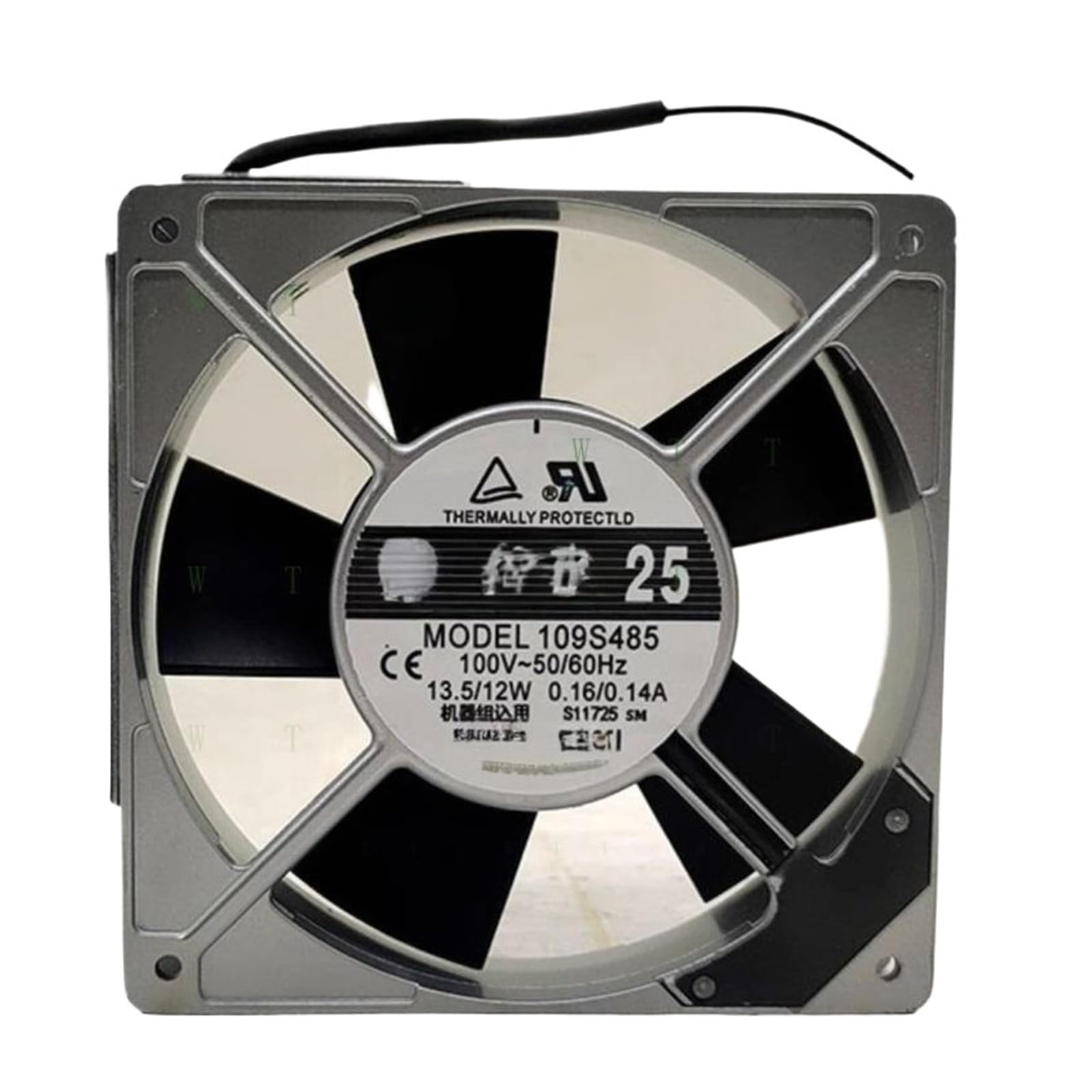 YMUGUEGH 109S485 12025 100V 0.16/0.14A 3-wire cooling fan