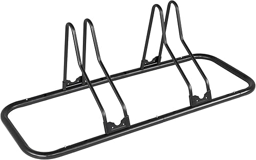 Miniatura 9 de CyclingDeal Soporte de bicicleta para estacionamiento de piso para hasta 6 bicicletas | Estante de almacenamiento para interiores, hogar y garaje |