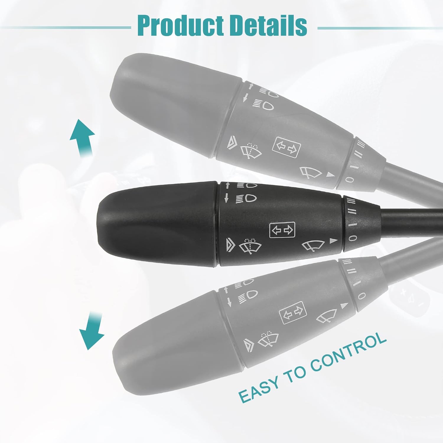 ACROPIX Turn Signal Switch Multifunction Combination Switch Fit for Mercedes-Benz CLK320 CLK500 C240 No.0005452310/A0005452310 - Pack of 1 Black