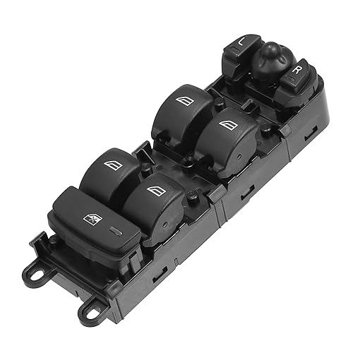 X AUTOHAUX 31453232 31376495 Interruptor de ventana eléctrica principal del coche lado del conductor delantero para Volvo S80 2007-2016 para Volvo