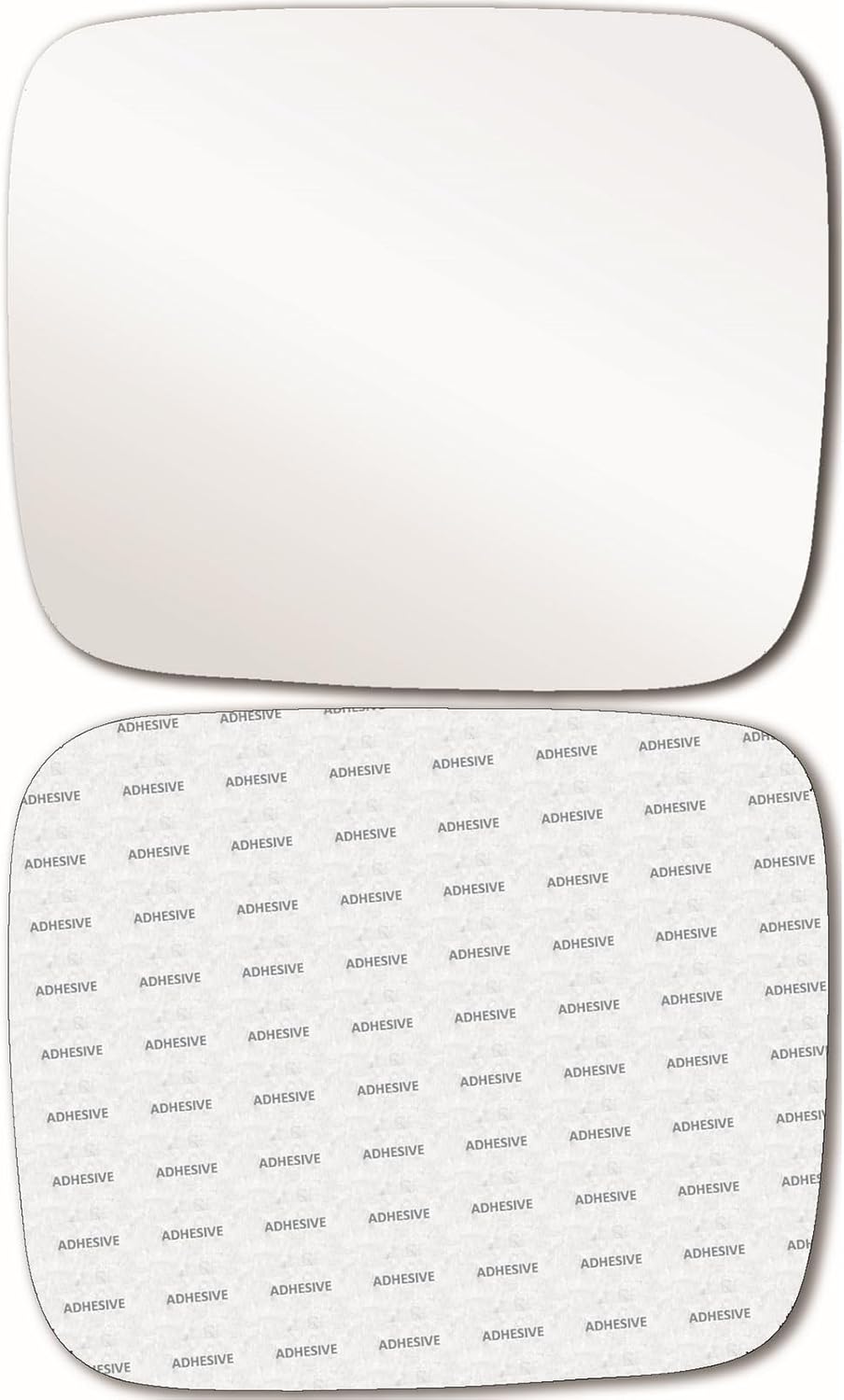 New Replacement Mirror Glass with FULL SIZE ADHESIVE for 2015-2023 Jeep Renegade Driver Side View Left LH