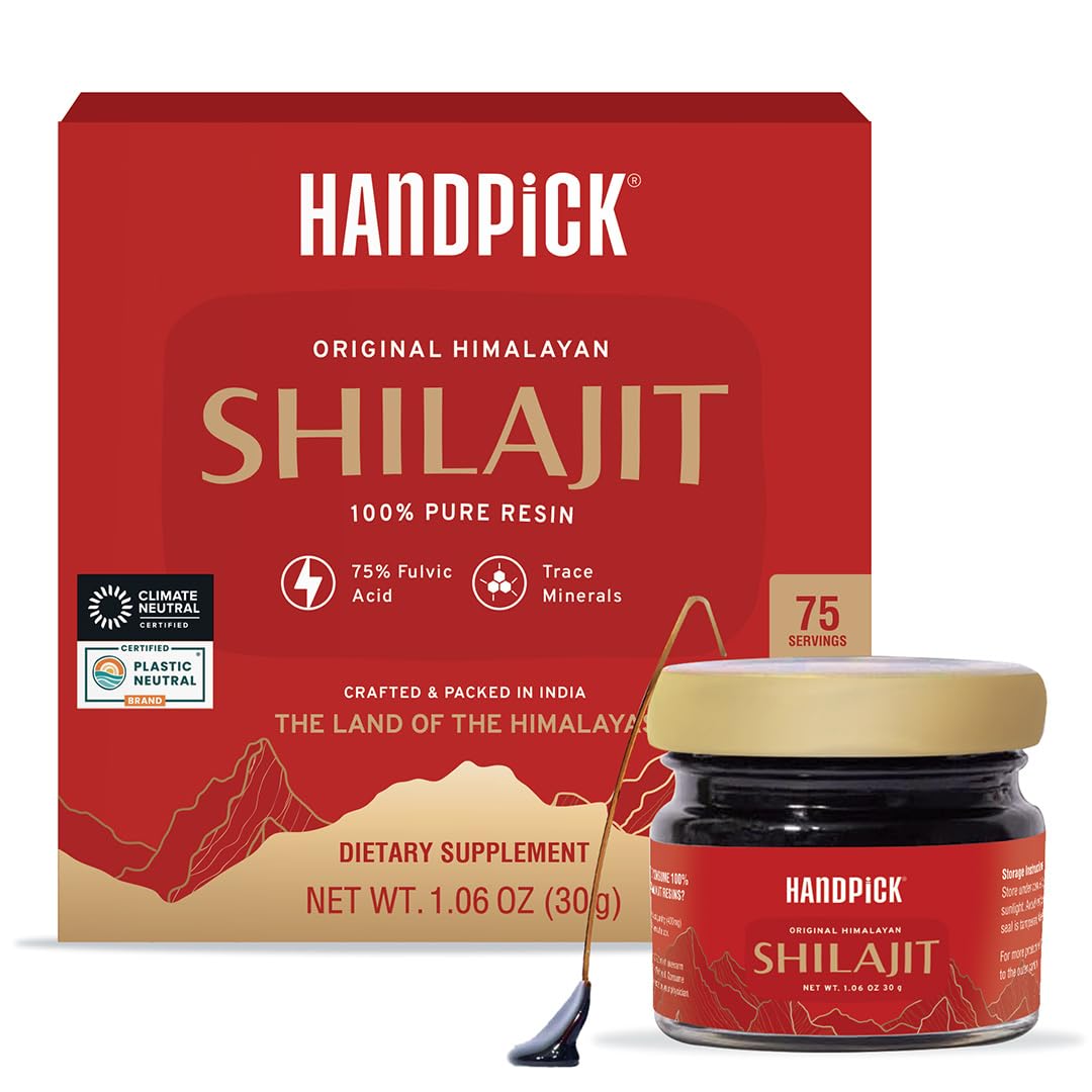 HANDPICK Pure Himalayan Shilajit Resin