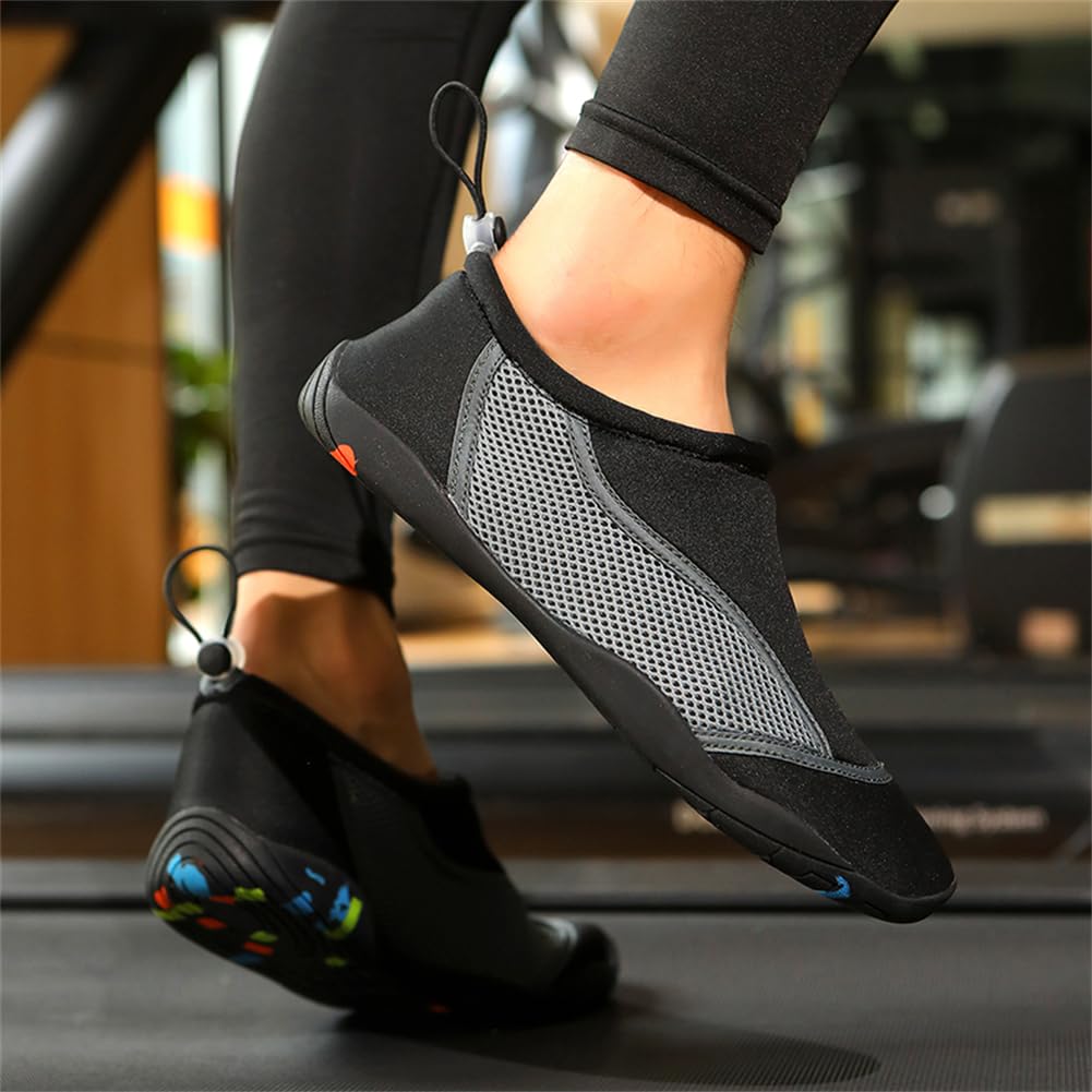 Wasserschuhe für Herren und Damen, Unisex-Duschen-Schuhe, Strandchuhe, schnell trocknende Wasserschuhe, Schwimmschuhe, Surf-Schuhe, Bachwander Größe 35-46
