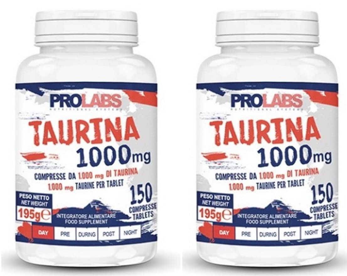 Prolàbs Taurina 1000 mg 150 compresse - Taurina compresse (pack 2 pezzi)