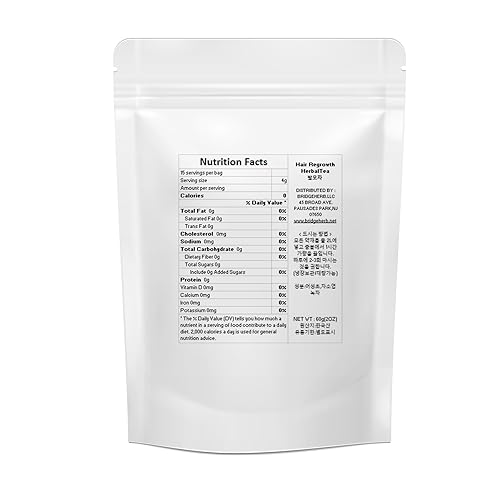 Miniatura 2 de (Medicianl Korean Herbs) Té Hebal para el crecimiento del cabello natural, producto GMPGAP 2oz60g