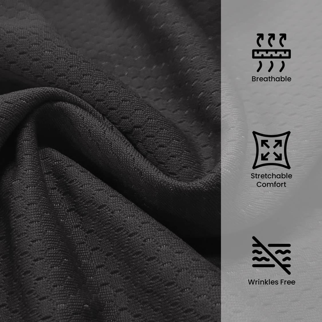 TopTie Men's 7" Mesh Basketball Shorts with Pockets, 2-Tone Active Athletic Shorts, Workout Shorts for Adult - Image 6