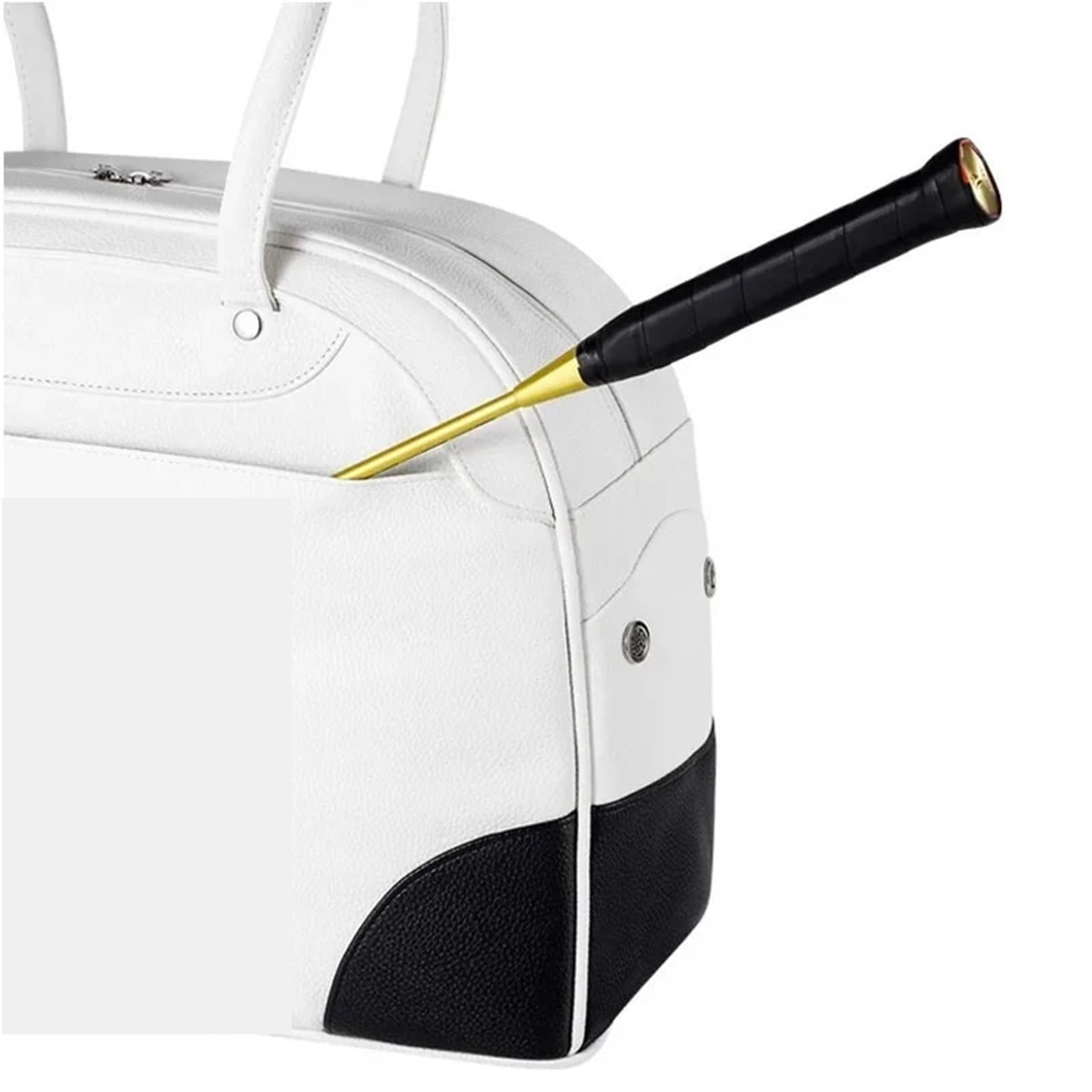Raquetero Tenis Bolsa for Raqueta de Tenis, Bolsa for Raqueta de bádminton, Bolso for Raqueta, Bolsa for Raqueta de Tenis portátil Unisex Deportiva(White)