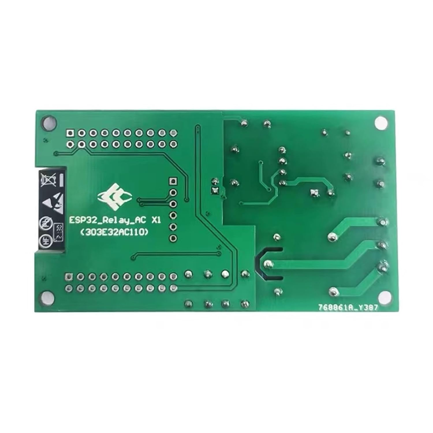 1 Channel ESP32 WiFi Bluetooth BLE Relay Module AC90-250V Power Supply ESP32-WROOM-32E Development Board I/O Port Full Pin