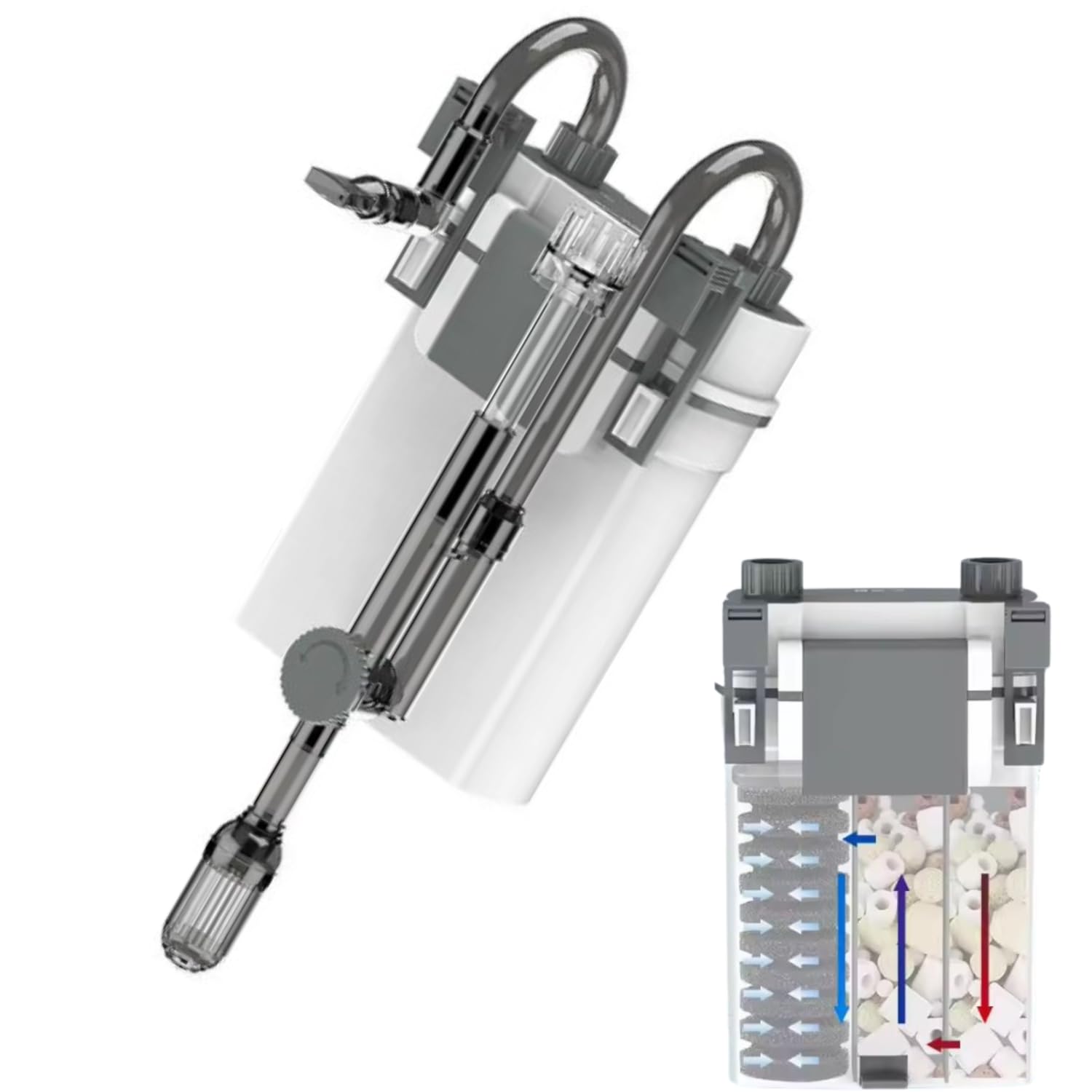 See full amazon price history chart for Animaux XBL-600 | 7W | 500L/H | Suitable Upto 2-5 Feet Tank External Canister Filter for Aquarium Fish Tank Animaux XBL-600 | 7W | 500L/H | Suitable Upto 2-5 Feet Tank External Canister Filter for Aquarium Fish Tank (B0DC66TV94) Amazon Price History, Amazon Price Tracker