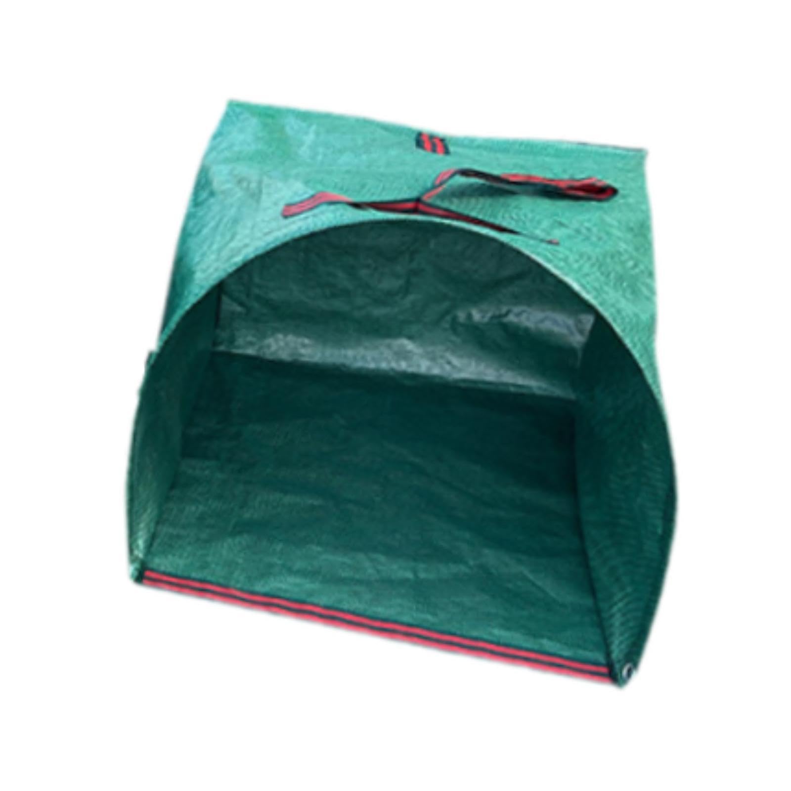 HGZLQKD Leaf Bag Garden Bag Leaf Collector Lightweight Lawn Pool Collecting Leaves Large Leaves Lawn Trash Garden Leaf Waste Bag, 150L
