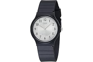 Women's MQ24-7B3LL Classic Black Resin Band Watch: The Epitome of Timeless Elegance and Durability