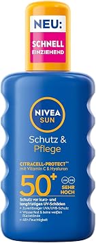 Nivea Sun Spray Protection Care LF50 + 200 ml