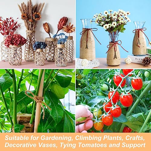 Vivifying Natural Jute Twine, 656 Feet 2Mm Thick Brown Twine String For Garden, Crafts, Gifts Wrapping, Packing #TOP3