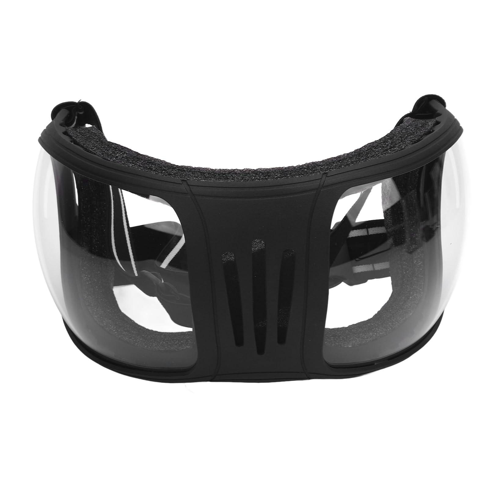 Lunettes de Courses de Chevaux Sangle Sécurisée Réglable, Toit-Vent, Anti-Sable, Anti-poussière, Matériau Durable