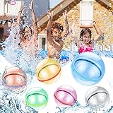 globo aerostatico aguascalientes ☀【Material de alta Calidad】: las pelotas de playa de verano están hechas de material 100% de silicona, sin olor, pulido suave, confiables, pueden ser seguras para que jueguen los niños. Grandes juguetes acuáticos al aire libre para niños y adultos, disfruta de la diversión acuática con estas bombas de agua de silicona reutilizables.