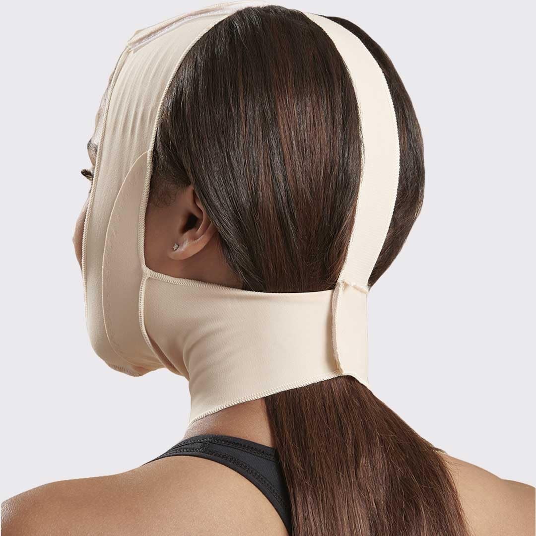 MARENA FM300-C: GUAINA LIFTING VISO CON COPERTURA COMPLETA DEL COLLO - Beige, Small