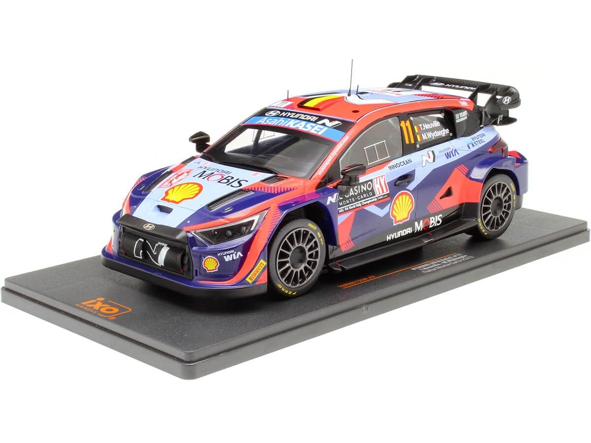Décalcomanies 1/18 Hyundai I20 WRC - Monte Carlo 2015 - Neuville Ou Sordo - COLORADO