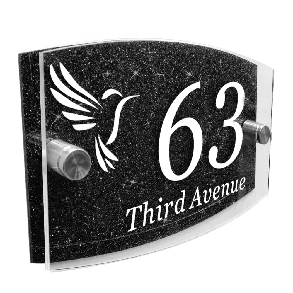 House Nubers Plaques Personalised Door Nuber Plaques For Wall Acrylic