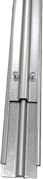 Adjustable Universal File Bar for Wood Cabinets - Lateral File Cabinet Rails for Hanging Files - Adjustable Size Metal Rail Insert - Fits Drawers ranging from 25" to 40" wide 2-Pack