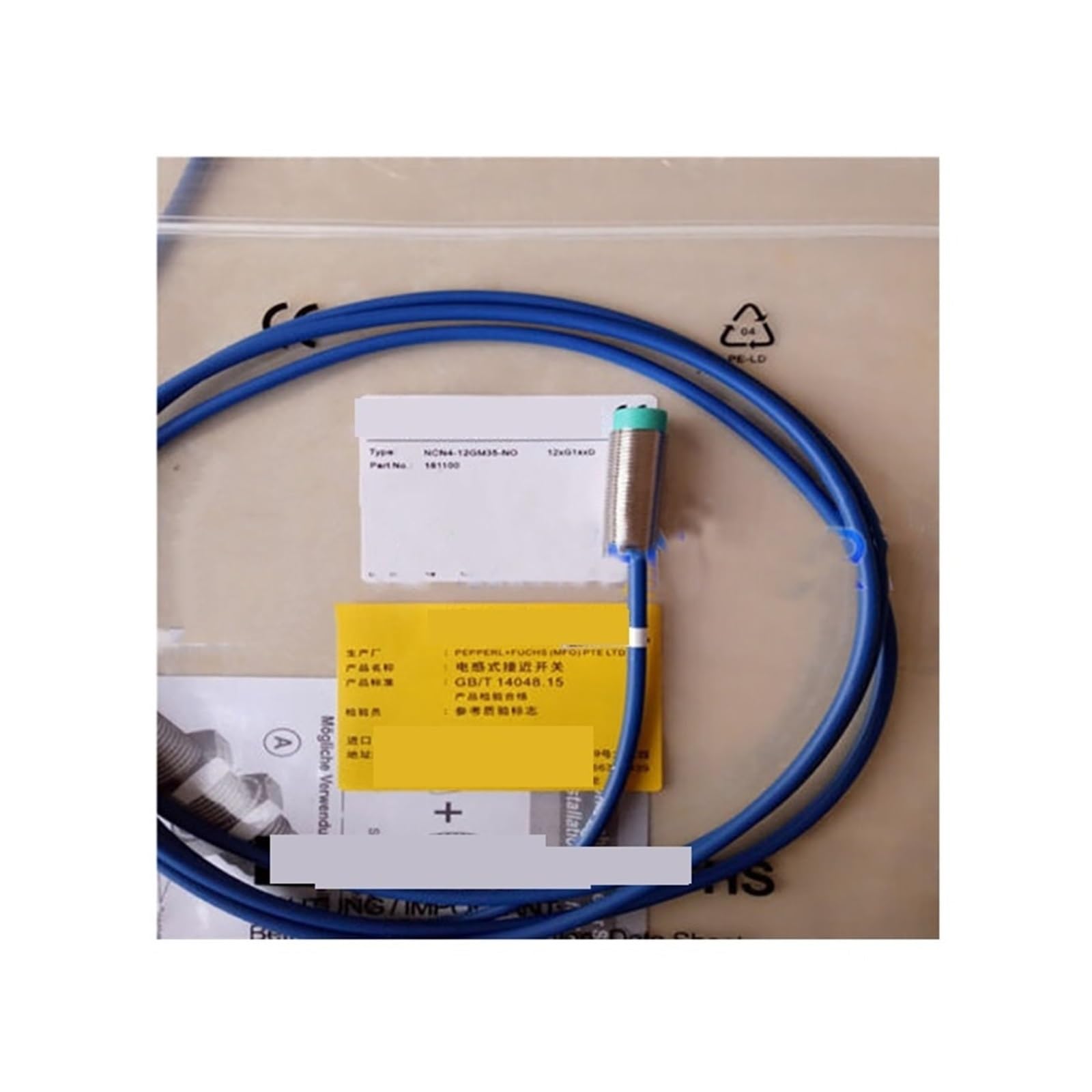 ZOZ03Y0 1pcs NCN4-12GM35-NO Proximity Switch Sensor