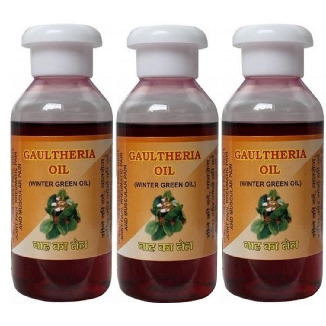 Gaultheria Oil (Joint Pain oil) Winter Green Oil, 60 ml Combo Pack of (3) (B07H1XTNTW) Amazon Price History, Amazon Price Tracker